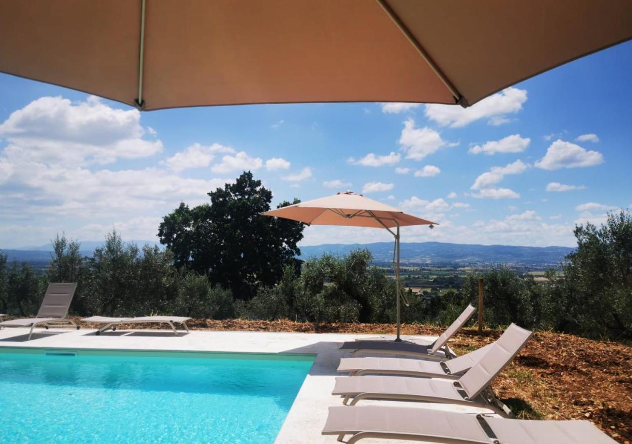 Agriturismo Villa Val D'Olivi Capodacqua  Экстерьер фото