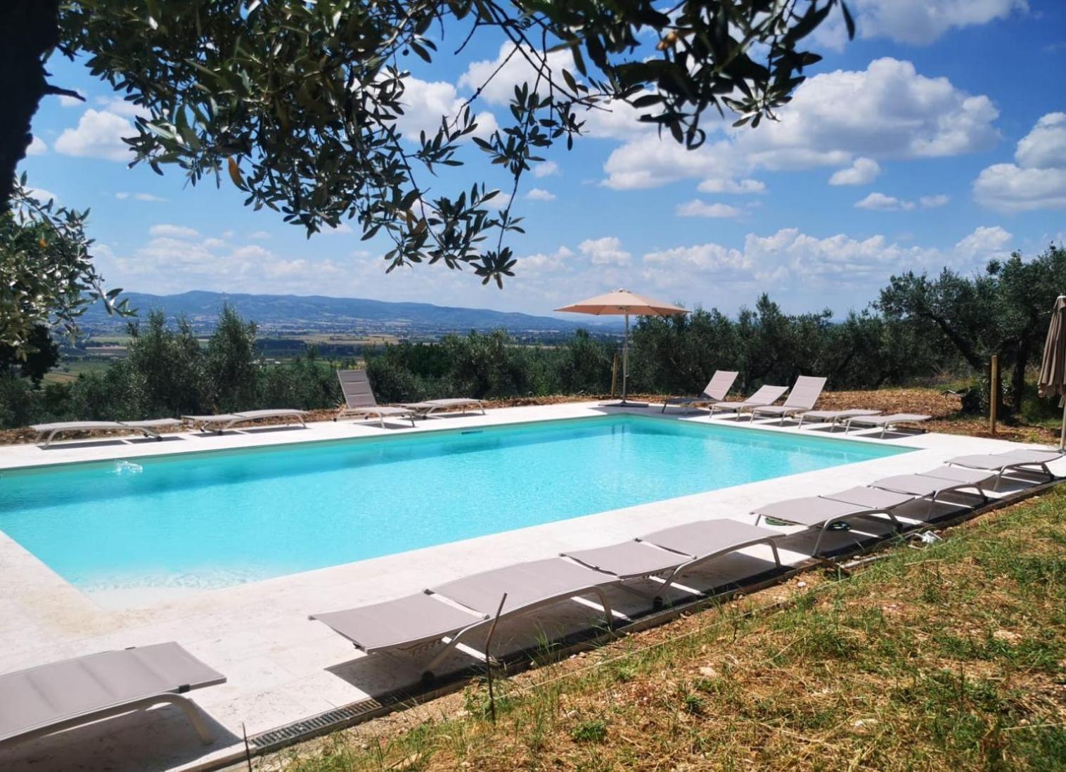 Agriturismo Villa Val D'Olivi Capodacqua  Экстерьер фото